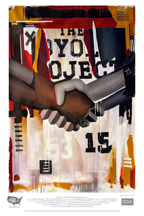 "The Handshake" Original Art by Dwight White 11x17 Mini Poster